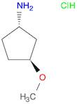 trans-3-methoxycyclopentan-1-amine hydrochloride