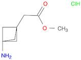 methyl 2-{3-aminobicyclo[1.1.1]pentan-1-yl}acetate hydrochloride