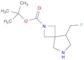 tert-butyl 5-(fluoromethyl)-2,7-diazaspiro[3.4]octane-2-carboxylate