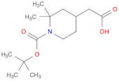 2-{1-[(tert-butoxy)carbonyl]-2,2-dimethylpiperidin-4-yl}acetic acid