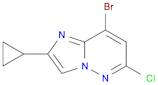 8-bromo-6-chloro-2-cyclopropylimidazo[1,2-b]pyridazine