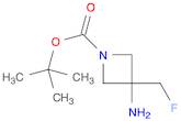 tert-butyl 3-amino-3-(fluoromethyl)azetidine-1-carboxylate