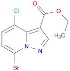 ethyl 7-bromo-4-chloropyrazolo[1,5-a]pyridine-3-carboxylate