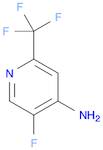 5-fluoro-2-(trifluoromethyl)pyridin-4-amine