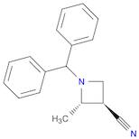 trans-1-benzhydryl-2-methyl-azetidine-3-carbonitrile