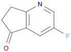 3-fluoro-6,7-dihydrocyclopenta[b]pyridin-5-one