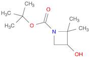 tert-butyl 3-hydroxy-2,2-dimethylazetidine-1-carboxylate