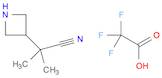 2-(azetidin-3-yl)-2-methyl-propanenitrile 2,2,2-trifluoroacetic acid