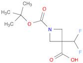 1-[(tert-butoxy)carbonyl]-3-(difluoromethyl)azetidine-3-carboxylic acid