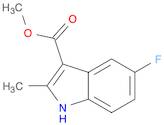 1H-Indole-3-carboxylic acid, 5-fluoro-2-methyl-, methyl ester