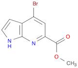 methyl4-bromo-1H-pyrrolo[2,3-b]pyridine-6-carboxylate