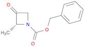 1-Azetidinecarboxylic acid, 2-methyl-3-oxo-, phenylmethyl ester, (2R)-