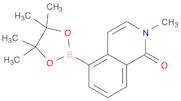 2-methyl-5-(tetramethyl-1,3,2-dioxaborolan-2-yl)-1,2-dihydroisoquinolin-1-one
