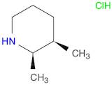 Piperidine, 2,3-dimethyl-, hydrochloride, cis-