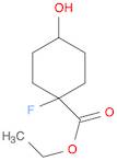 ethyl 1-fluoro-4-hydroxy-cyclohexanecarboxylate