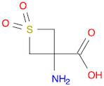 3-amino-1,1-dioxo-thietane-3-carboxylic acid