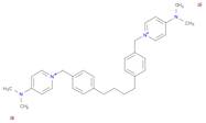 Pyridinium, 1,​1'-​[1,​4-​butanediylbis(4,​1-​phenylenemethylene)​]​bis[4-​(dimethylamino)​-​, bromide (1:2)