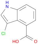 3-chloro-1H-indole-4-carboxylic acid