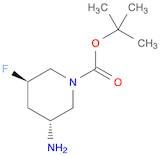 tert-butyl (3R,5R)-3-amino-5-fluoropiperidine-1-carboxylate