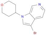 3-bromo-1-(oxan-4-yl)pyrrolo[2,3-c]pyridine