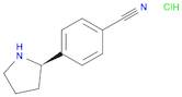 (R)-4-(Pyrrolidin-2-yl)benzonitrilehydrochloride