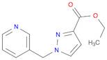 ethyl 1-(3-pyridylmethyl)pyrazole-3-carboxylate