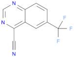 6-(trifluoromethyl)quinazoline-4-carbonitrile