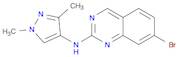 7-bromo-N-(1,3-dimethylpyrazol-4-yl)quinazolin-2-amine