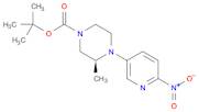 tert-butyl (3S)-3-methyl-4-(6-nitropyridin-3-yl)piperazine-1-carboxylate