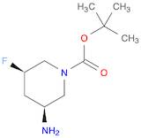 tert-butyl (3S,5R)-3-amino-5-fluoropiperidine-1-carboxylate