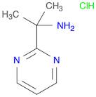 2-pyrimidin-2-ylpropan-2-amine;hydrochloride