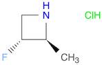 (2S,3R)-3-fluoro-2-methyl-azetidine;hydrochloride