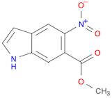 methyl 5-nitro-1H-indole-6-carboxylate