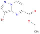 Pyrazolo[1,5-a]pyrimidine-5-carboxylic acid, 3-bromo-, ethyl ester