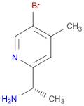 (1S)-1-(5-bromo-4-methyl-2-pyridyl)ethanamine