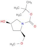 tert-butyl (2R,4R)-4-hydroxy-2-(methoxymethyl)pyrrolidine-1-carboxylate