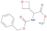 methyl (2R)-2-(oxetan-3-yl)-2-(phenylmethoxycarbonylamino)acetate