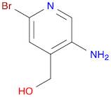 (5-amino-2-bromo-4-pyridyl)methanol