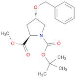 O1-tert-butyl O2-methyl (2R,4S)-4-benzyloxypyrrolidine-1,2-dicarboxylate
