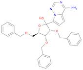 (3R,4R,5R)-2-(4-aminopyrrolo[2,1-f][1,2,4]triazin-7-yl)-3,4-dibenzyloxy-5-(benzyloxymethyl)tetrahydrofuran-2-ol