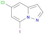 5-chloro-7-iodo-pyrazolo[1,5-a]pyridine