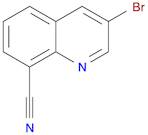 3-BROMOQUINOLINE-8-CARBONITRILE