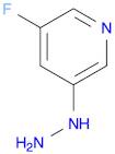 (5-fluoropyridin-3-yl)hydrazine