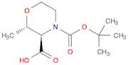 (2S,3R)-4-(tert-butoxycarbonyl)-2-methylmorpholine-3-carboxylic acid