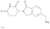 3-[5-(aminomethyl)-1-oxo-2,3-dihydro-1H-isoindol-2-yl]piperidine-2,6-dione hydrochloride
