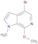 4-Bromo-7-methoxy-1-methyl-1H-pyrrolo[2,3-c]pyridine