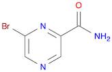 6-bromopyrazine-2-carboxamide