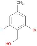 (2-Bromo-6-fluoro-4-methylphenyl)methanol