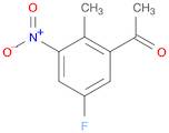 1-(5-Fluoro-2-methyl-3-nitrophenyl)ethanone