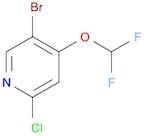 5-Bromo-2-chloro-4-(difluoromethoxy)pyridine